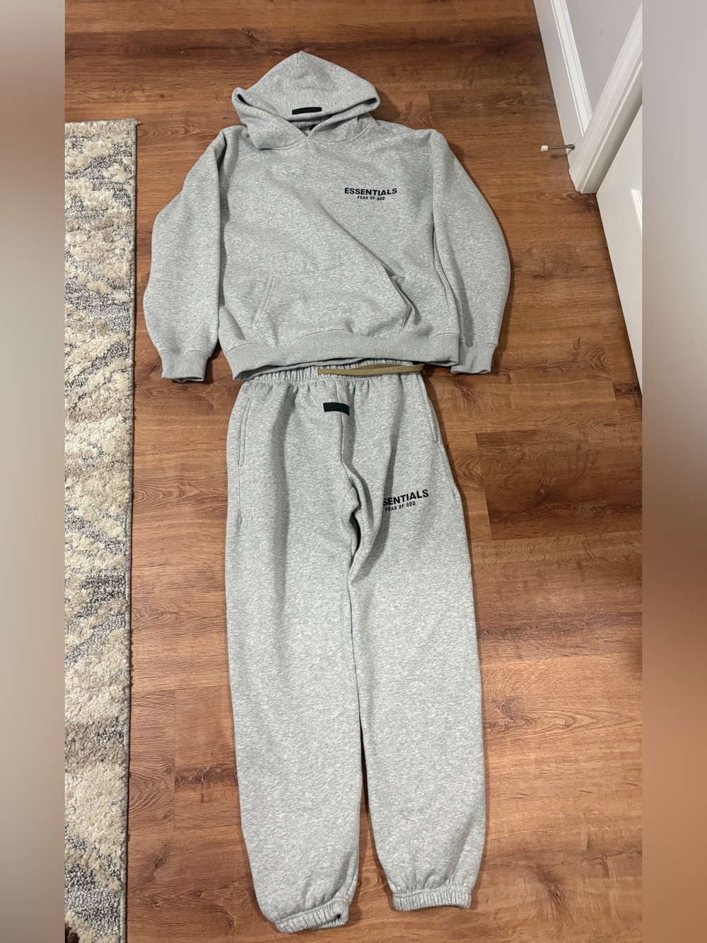 Essentials Grey Logo Sweatsuit- Essentials